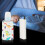 USB Baby Bottle Warmer Cover Insulation Dinosaur Pattern 28cm 5