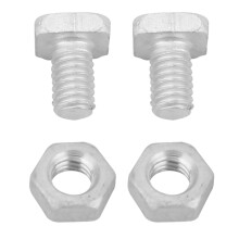 High-Quality Aluminium 50pcs Nuts & 50pcs Bolts for Greenhouse Repair