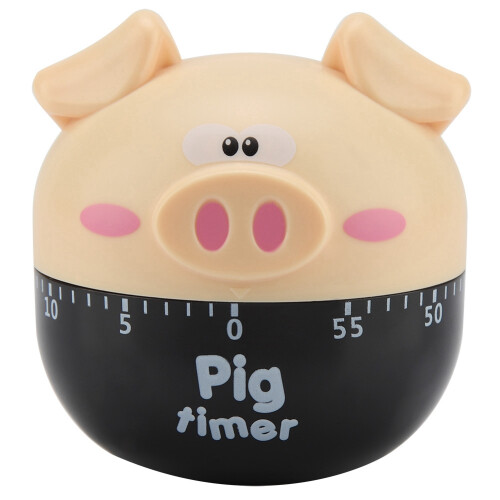Schwein Küchenuhr mit Mechanik