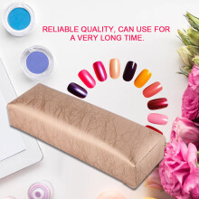 Premium Leather Nail Hand Rest Cushion Soft Sponge Manicure Tool 01#