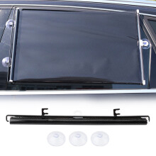 PVC Car Sunshade Curtain 40x60cm Side Window Roll Shield UV Sun Protection