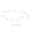 10 Bulbs Dimmable LED Vanity Mirror Lights with Adjustable Warm Cold Tones 5m String 12