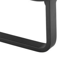 40cm Wall Mounted Storage Rack, Space Aluminum, Black