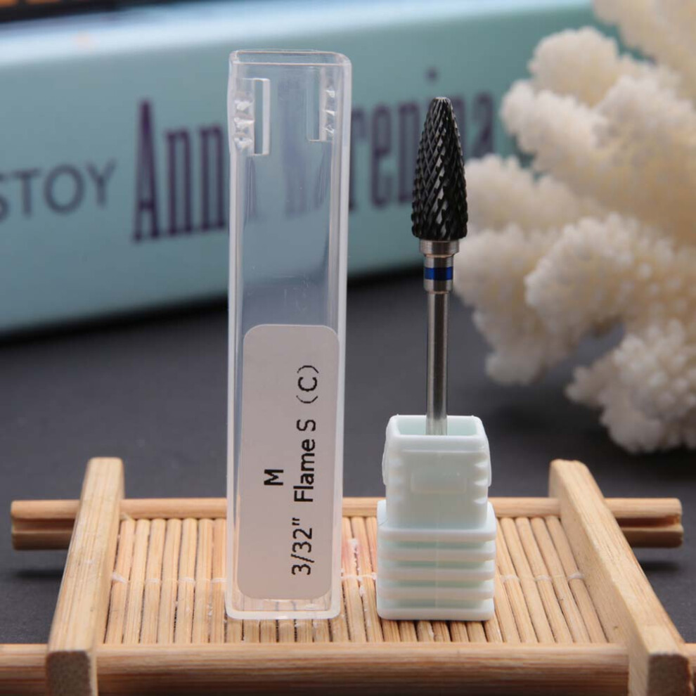 Ceramic Nail Grinder Bits Cylinder Shape for Nail Manicure 22ST