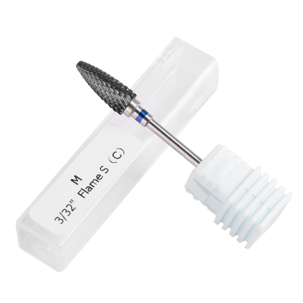 Ceramic Nail Grinder Bits Cylinder Shape for Nail Manicure 22ST