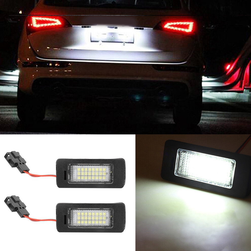 Led License Plate Fits Audi A4 A5 Q5 Tt 8T0943021 14V 2.8W Light 4941393297096
