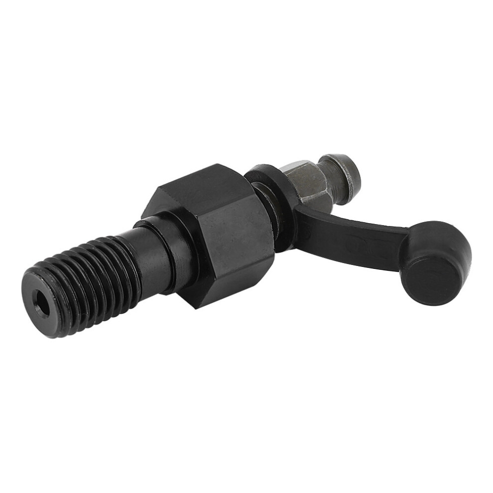 M10x1.25mm Motorcycle Brake Bleed Screw Nipple With Dust Cap Black 8721393233883
