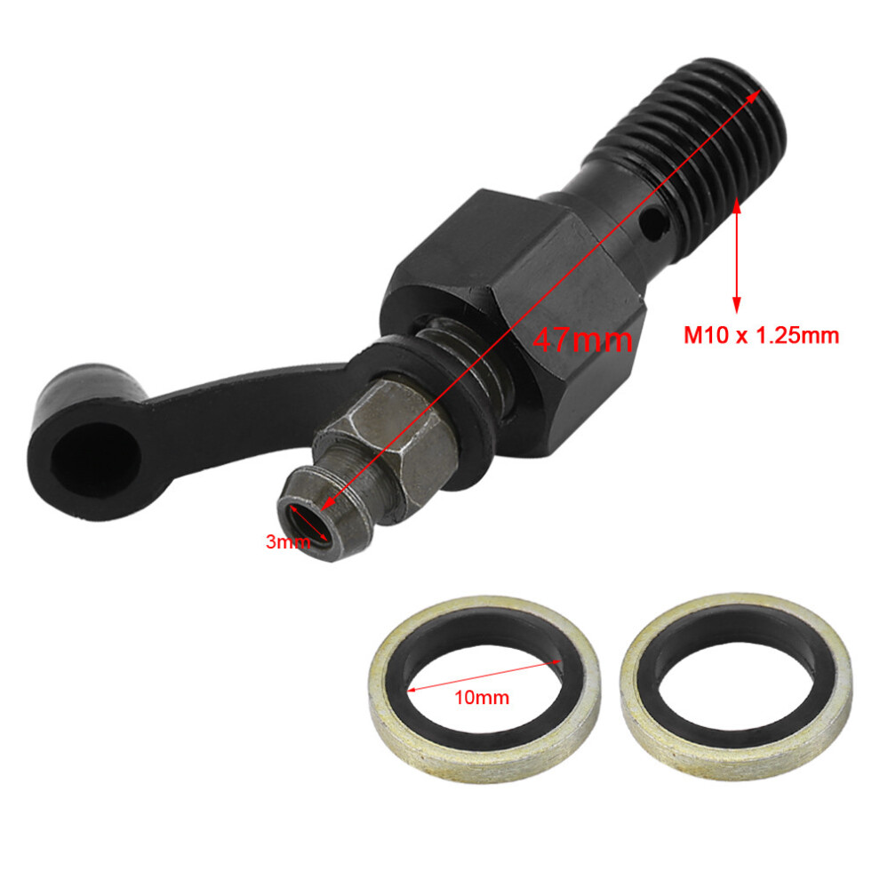 Motorcycle Brake Caliper Bleed Nipple M10 7293282665095