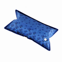Thickened Water Cushion Pillow 55*35cm Dark Blue Cooling Travel Bed