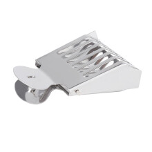 Stainless Steel Queen Bee Catcher Clip - Durable 2cm Opening, Silver