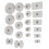 Professional-Grade Watch Back Case Dies 20 Pcs Capping Machine Accessories 1