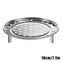 Round Stainless Steel Steamer Rack Canning Racks With Removable Legs For Kitchen Cooking