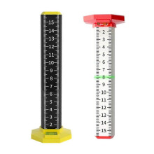 2Pcs Ceiling and Floor Tile Height Ruler, Measuring Ruler with Magnetic Base, Measuring Ruler, Suspended Ceiling