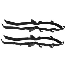 Almacenamiento de cañas de pesca de alta capacidad, innovador sistema de estanterías para cañas, nailon duradero ajustable para camiones, SUV,