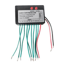 DC12V-24V LED-Streifen-Lichtcontroller Jump Water Burst Flash Horse Sign Leuchtendes Wort Belichtete Lichtbox RGB-Regler 9CH