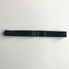 KINZON Noir-Ceinture de Support de Chemise lastique Shirt Holder Rglable pour Sous-Vtements