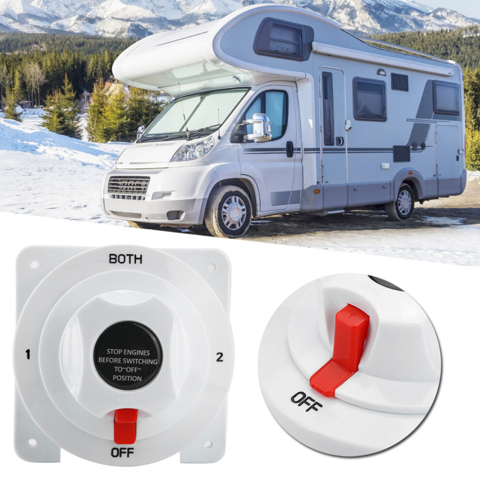 12-36V Dual Battery Isolator Switch 300A Heavy Duty For Boat Rv Caravan 7901393237420