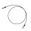 Steel Wire Bicycle Lock, 100cm, Black Portable Security Cable 16