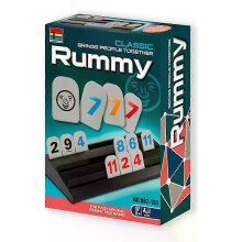 Zestaw Rummy Cube Edycja 4 Graczy – Klasyczna gra rodzinna, wiek 8+ – Idealny dla dzieci, dorosłych i rodzinnych wieczorów gier