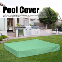 Gartenpool Abdeckung 200x200 cm Grün
