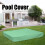 Gartenpool Abdeckung 200x200 cm Grün 1