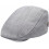 (Light Grey) Royal Stallion Cotton Summer One Size Flat Cap 1
