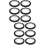 12 Whiteboard Markierung Klebeband Schwarz Robust Pet 6