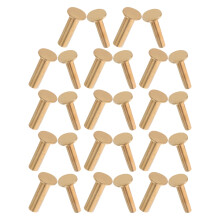20Pairs DIY Copper Handle Fasteners Precision Locking Rivet Set