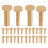 20Pairs DIY Copper Handle Fasteners Precision Locking Rivet Set 6