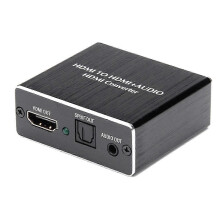 Convertidor de audio compatible HDMI, extractor de audio Spdif, extractor estéreo óptico