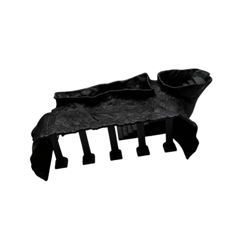 Fish Tanks Decoration Betta Fish Tanks Accessories-S Black
