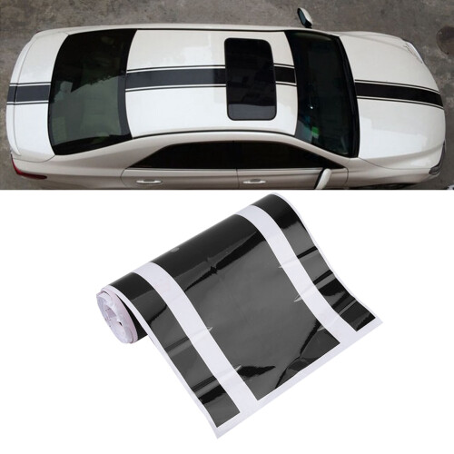 Universal Car Hood Scratch Sticker Cover Black