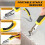 2PCS Staple Removers, Heavy Duty Staple Remover, Staple Puller Tool Upholstery Stapler Puller Lifter for Carpet,Wood 4