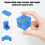 Portable Stress Relief Cube Aluminium 9