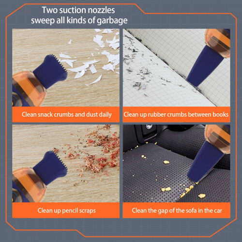 USB-Desktop-Staubsauger mit hoher Saugkraft, leichter,-O 2