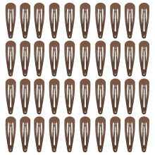 KinZon 40-Pack 2-Zoll-Haarspangen Damen Metall-Snap-Haarspangen Zubehör