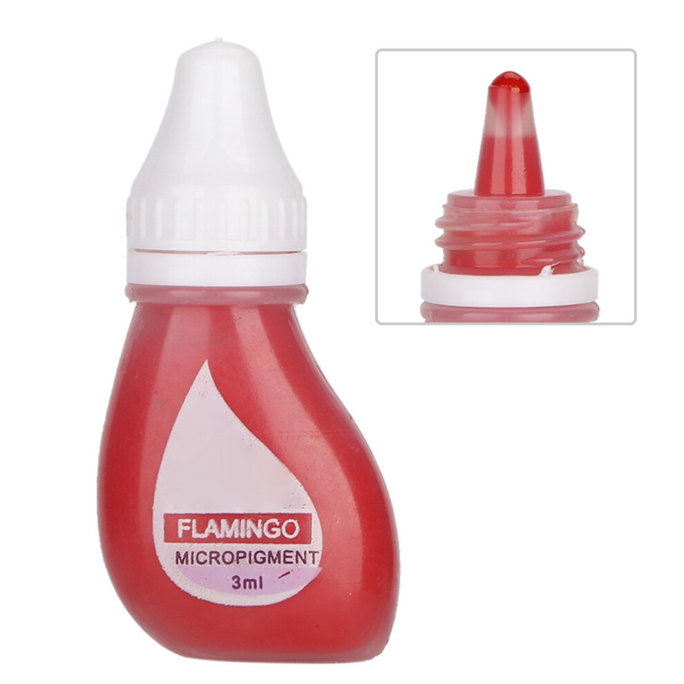 Red Natural Plant Semi-Permanent Tattoo Ink 3Ml Â Longlasting & Safe