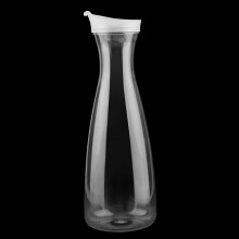 Acrylic 1600ml Juice Water Jug with Lid Cold Drink Container for Bar & Home Use
