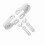 Motorcycle Rear Shock Riser 2-Piece Set 19