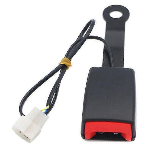 1 Pcs Car Front Seat Belt Lock Buckle Socket Camlock Plug Connector Warning Cable 2