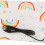 USB Baby Bottle Keep Warm Cover 28cm Rainbow Thermal Insulation 6