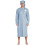 Camicia da notte Henley da uomo camicia da notte a righe a maniche lunghe con cappello da notte 4