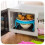 Microwave Heating Layered Steaming Tray Double-Layer Rack Bowl Rack Storage Rack Tools Kitchen Accessories Blue 4