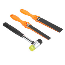 Sandpaper Ruler Set 3pcs for Jewelry Polishing Double Face Durable