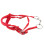 Comfortable Red Horse Bridle Rein Harness 1