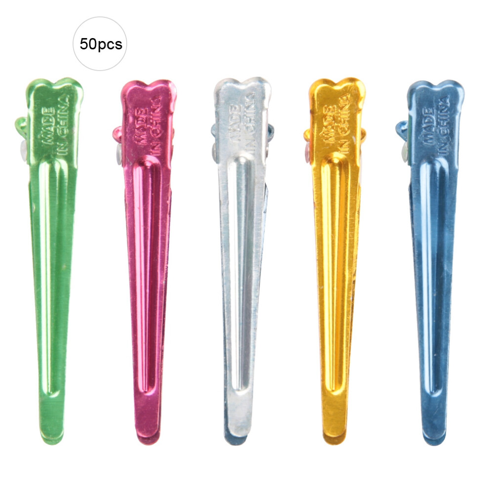 50PCS Small Aluminium Hair Clips