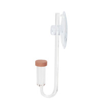 Acrylic CO2 Diffuser Bubble Counter for Aquarium Plants, 8.5cm