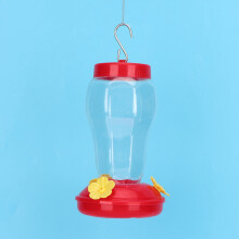Plastic Red Outdoor Hummingbird Water Feeder, 22x11x11cm