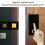 Smart Keyless Fingerprint Digital Lock for Cabinets & Files - Silver 2