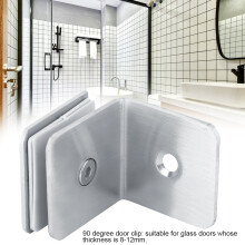 90 Stainless Steel Shower Door Hinge Bracket
